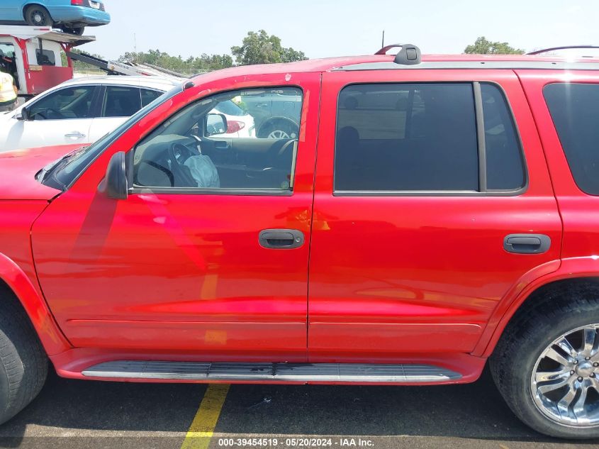 2003 Dodge Durango Slt Plus VIN: 1D4HS58N53F541530 Lot: 39454519