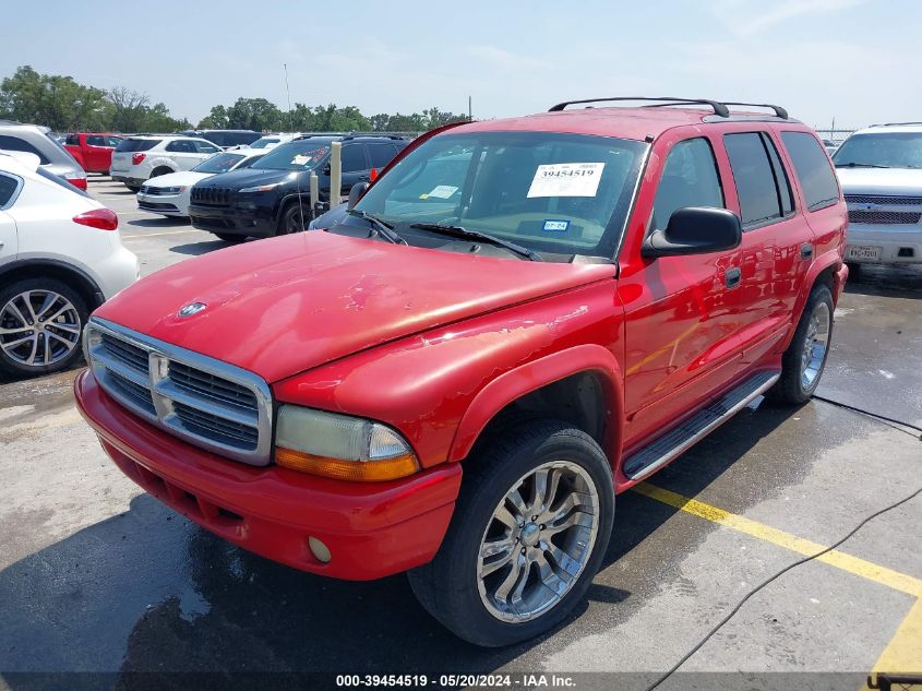 2003 Dodge Durango Slt Plus VIN: 1D4HS58N53F541530 Lot: 39454519