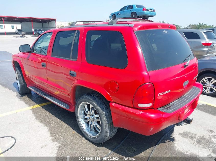 2003 Dodge Durango Slt Plus VIN: 1D4HS58N53F541530 Lot: 39454519