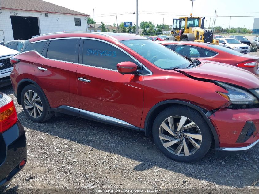 2019 Nissan Murano Platinum/S/Sl/Sv VIN: 5N1AZ2MS3KN117185 Lot: 39454523