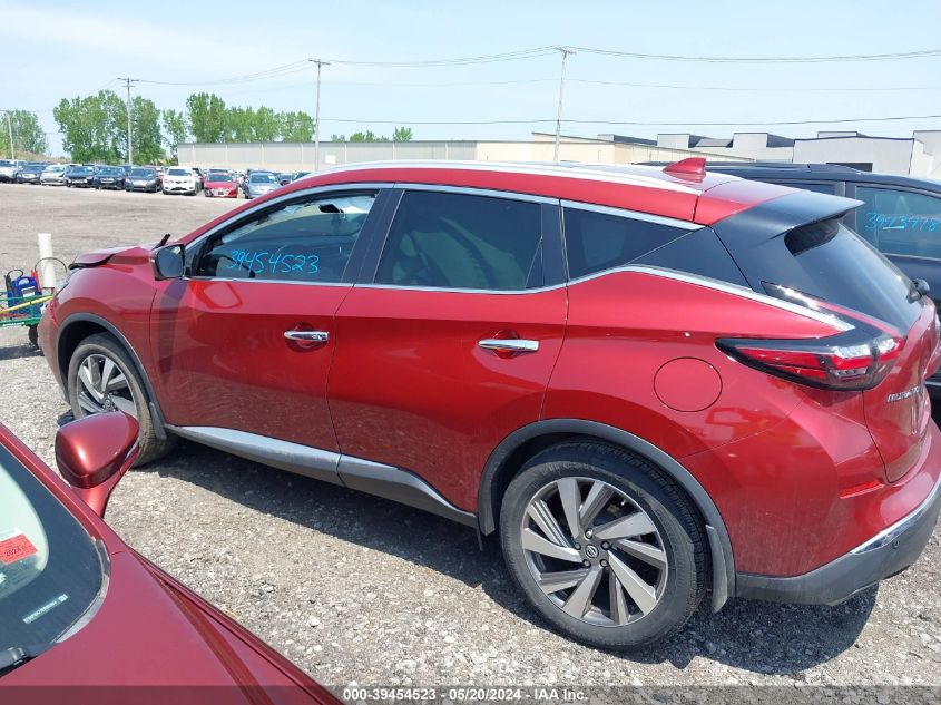 2019 Nissan Murano Platinum/S/Sl/Sv VIN: 5N1AZ2MS3KN117185 Lot: 39454523