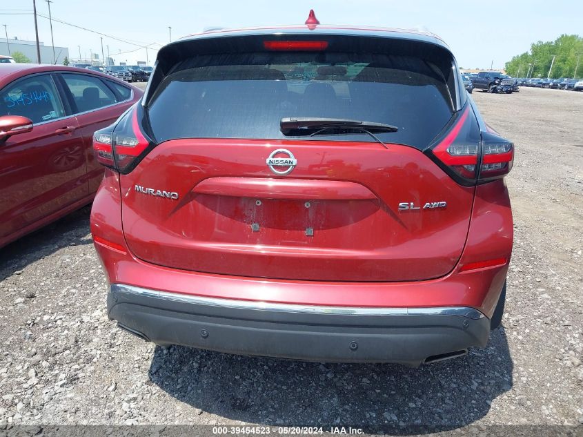 2019 Nissan Murano Platinum/S/Sl/Sv VIN: 5N1AZ2MS3KN117185 Lot: 39454523