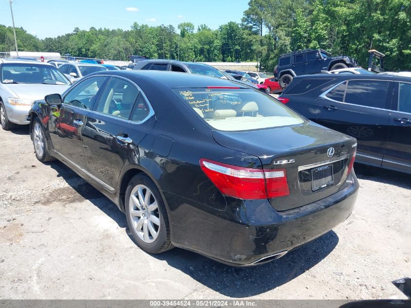 2007 Lexus Ls 460 VIN: JTHBL46F475049300 Lot: 39454524