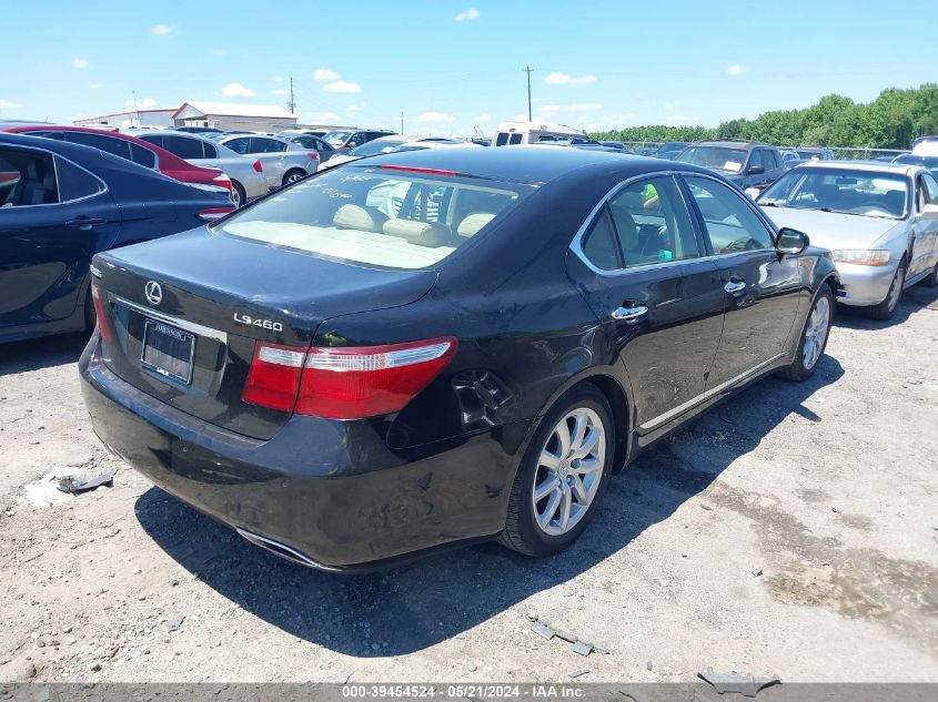 2007 Lexus Ls 460 VIN: JTHBL46F475049300 Lot: 39454524