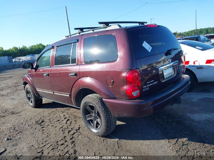 2004 Dodge Durango Limited VIN: 1D4HB58DX4F124431 Lot: 39454525