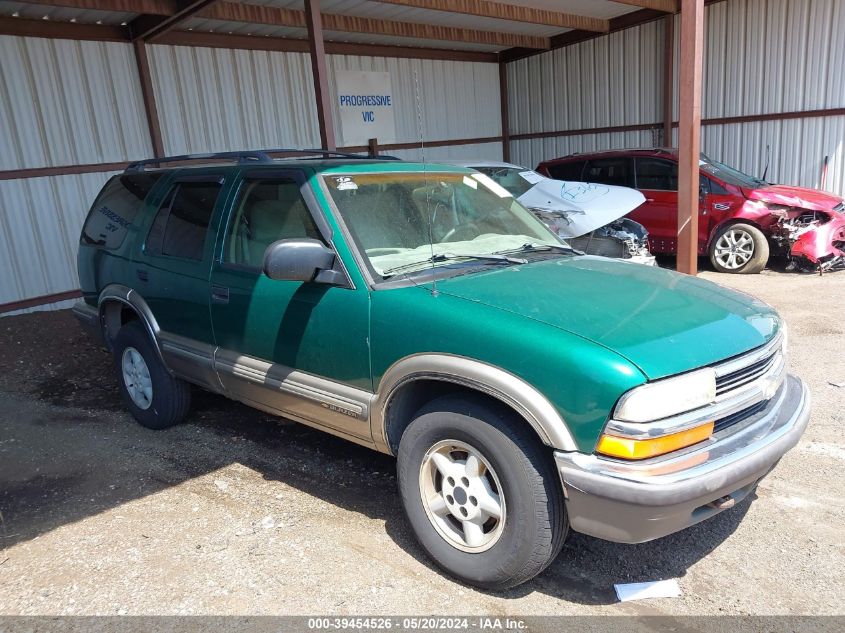 1999 Chevrolet Blazer VIN: 1GNDT13W2X2203752 Lot: 39454526