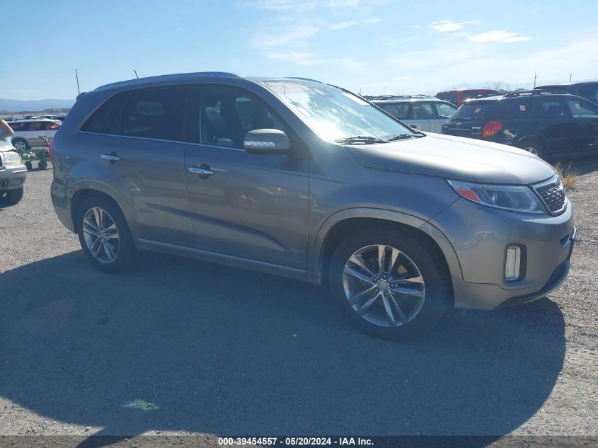 2015 Kia Sorento Limited V6 VIN: 5XYKWDA74FG642704 Lot: 39454557