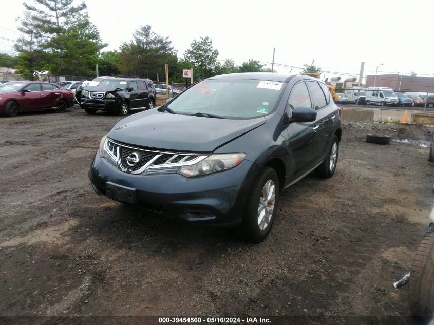 2012 Nissan Murano S VIN: JN8AZ1MW3CW214551 Lot: 39454560