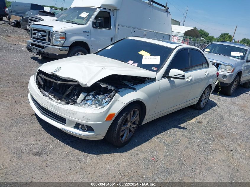 2011 Mercedes-Benz C 300 Luxury/Sport VIN: WDDGF5EB3BA528476 Lot: 39454561