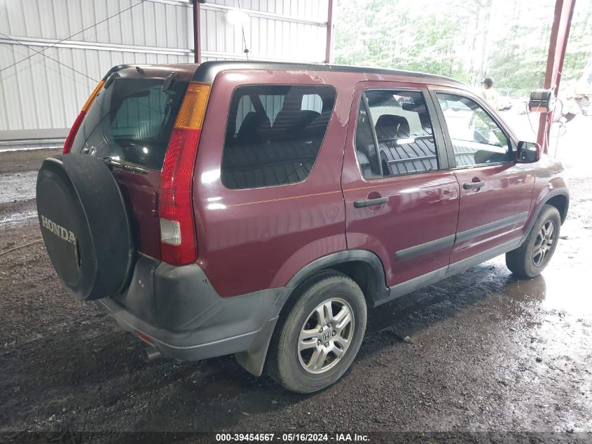 2004 Honda Cr-V Ex VIN: SHSRD78834U244174 Lot: 39454567