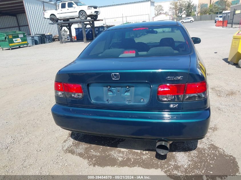 1998 Honda Civic Ex VIN: 1HGEJ8149WL107186 Lot: 39454570