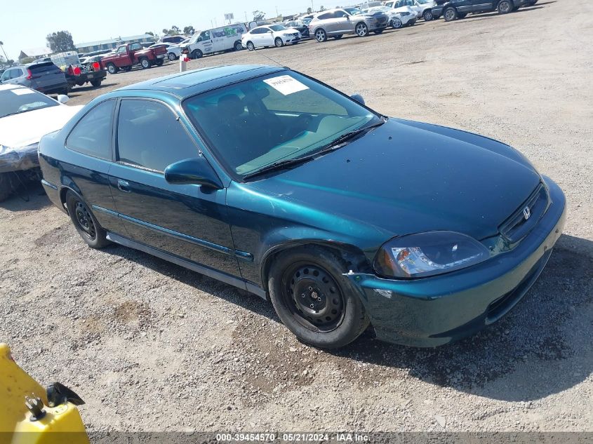 1998 Honda Civic Ex VIN: 1HGEJ8149WL107186 Lot: 39454570