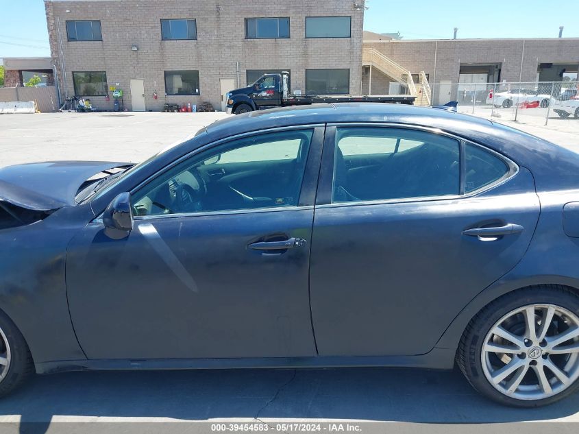 2007 Lexus Is 250 VIN: JTHBK262675039999 Lot: 39454583