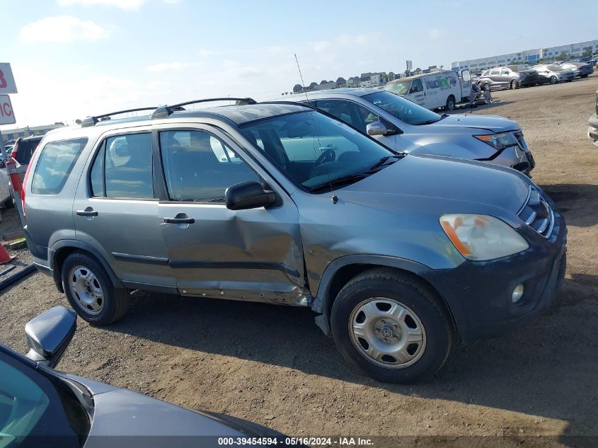 2006 Honda Cr-V Lx VIN: JHLRD68576C013904 Lot: 39454594