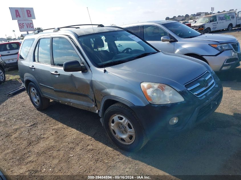 2006 Honda Cr-V Lx VIN: JHLRD68576C013904 Lot: 39454594