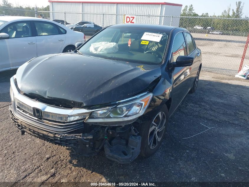 2016 Honda Accord Lx VIN: 1HGCR2F33GA018644 Lot: 39454618