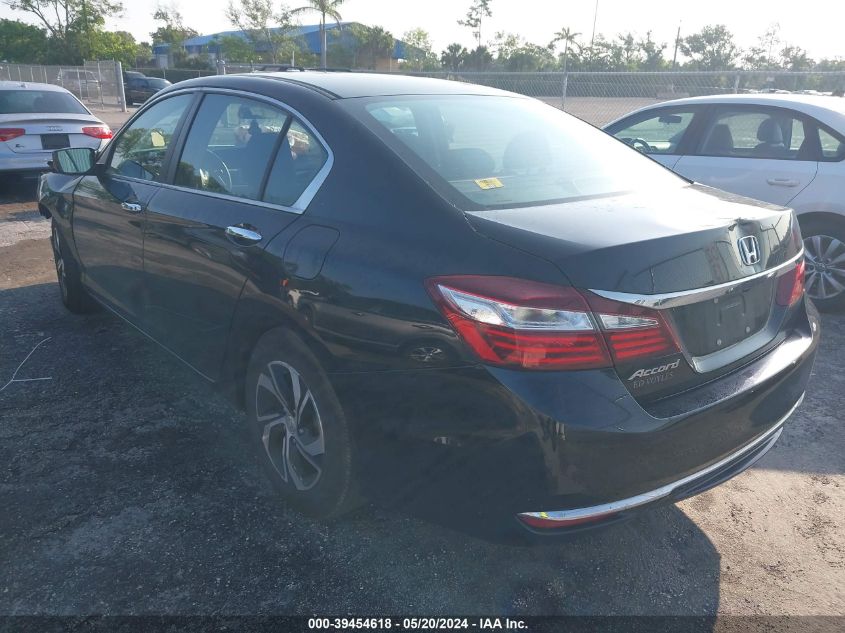 2016 Honda Accord Lx VIN: 1HGCR2F33GA018644 Lot: 39454618