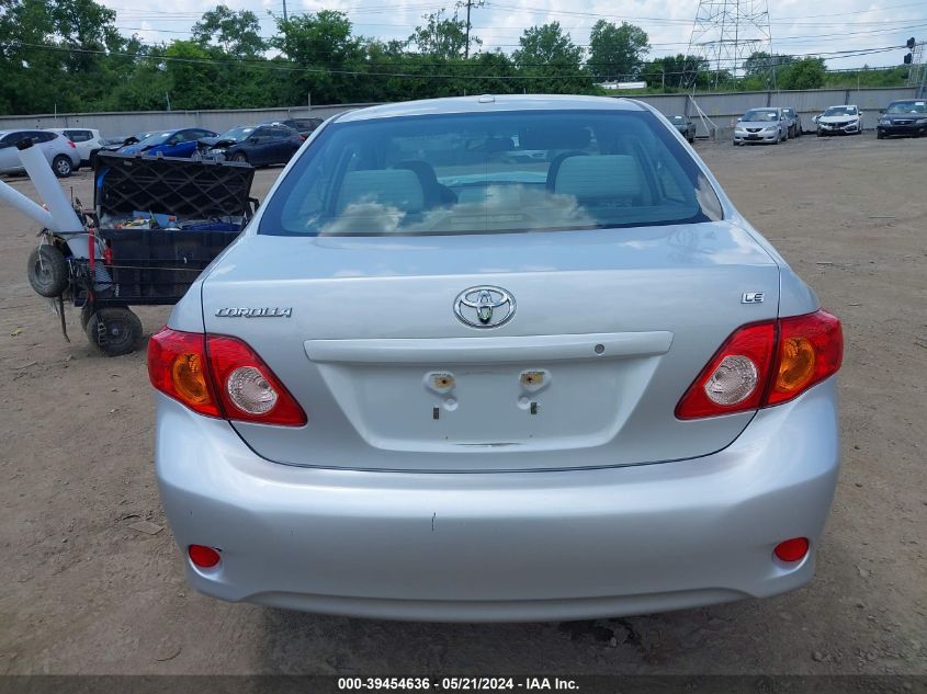 2009 Toyota Corolla Le VIN: JTDBL40E899066226 Lot: 39454636