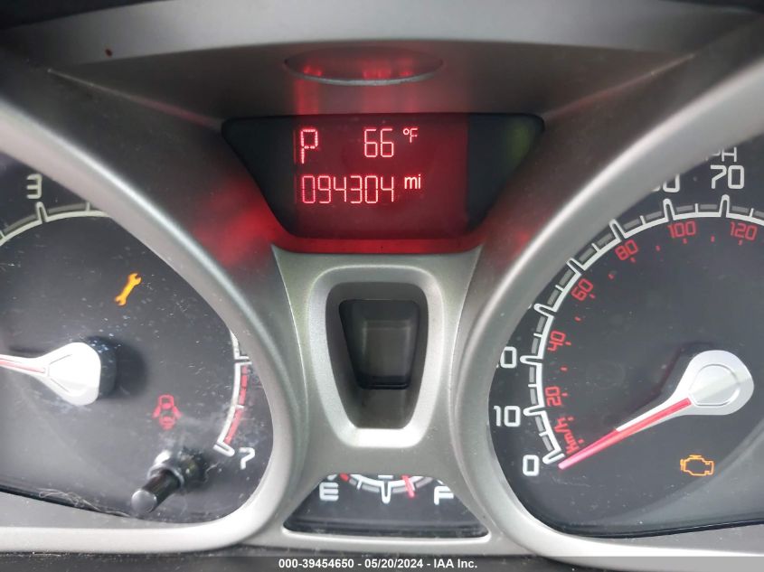 2012 Ford Fiesta Sel VIN: 3FADP4CJ9CM195161 Lot: 39454650