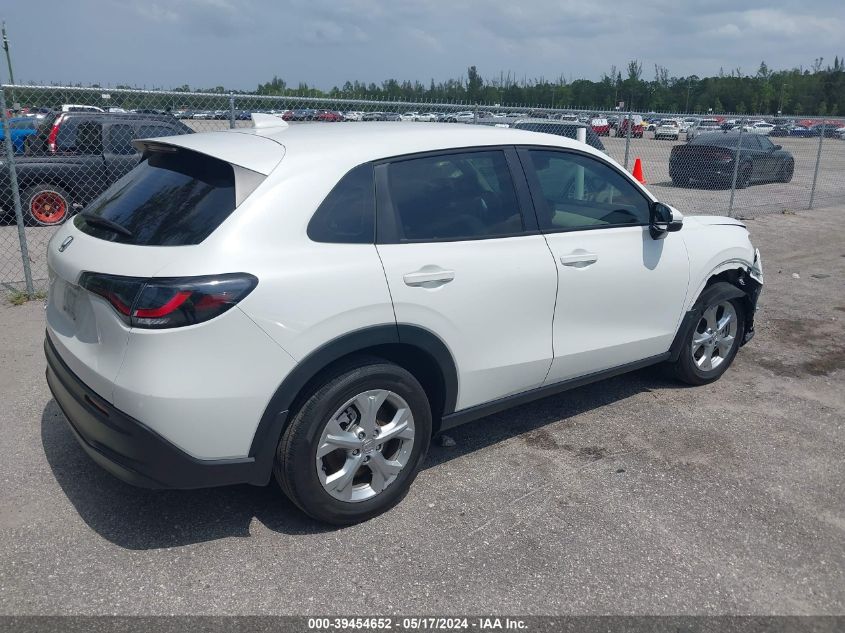 2023 Honda Hr-V 2Wd Lx VIN: 3CZRZ1H3XPM712146 Lot: 39454652