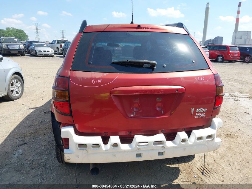 2005 Pontiac Vibe VIN: 5Y2SL63825Z424772 Lot: 39454664