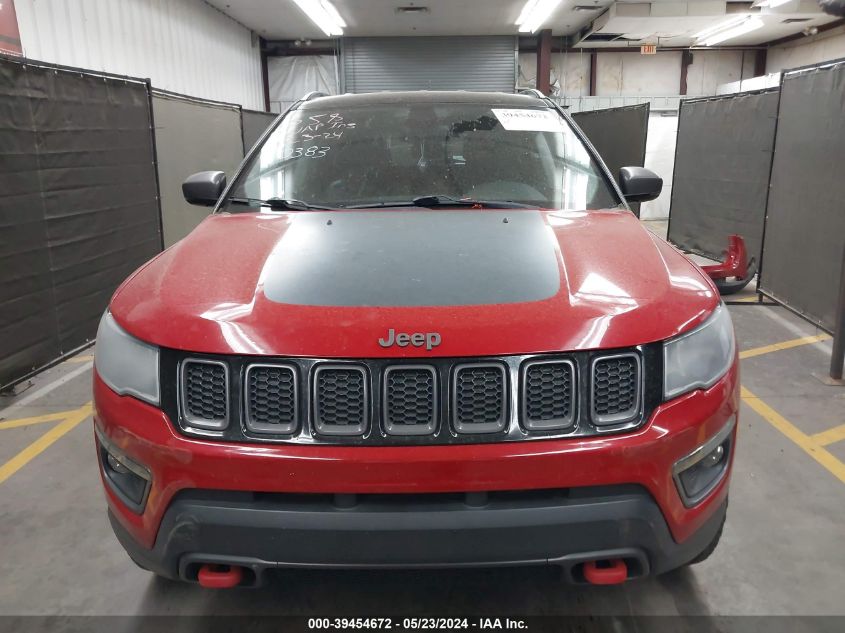 2018 Jeep Compass Trailhawk 4X4 VIN: 3C4NJDDB5JT342845 Lot: 39454672