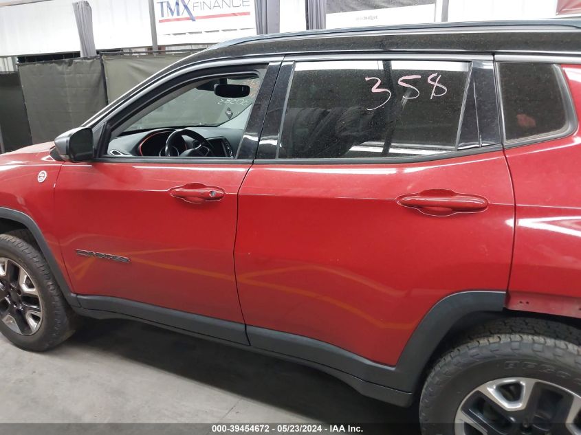 2018 Jeep Compass Trailhawk 4X4 VIN: 3C4NJDDB5JT342845 Lot: 39454672