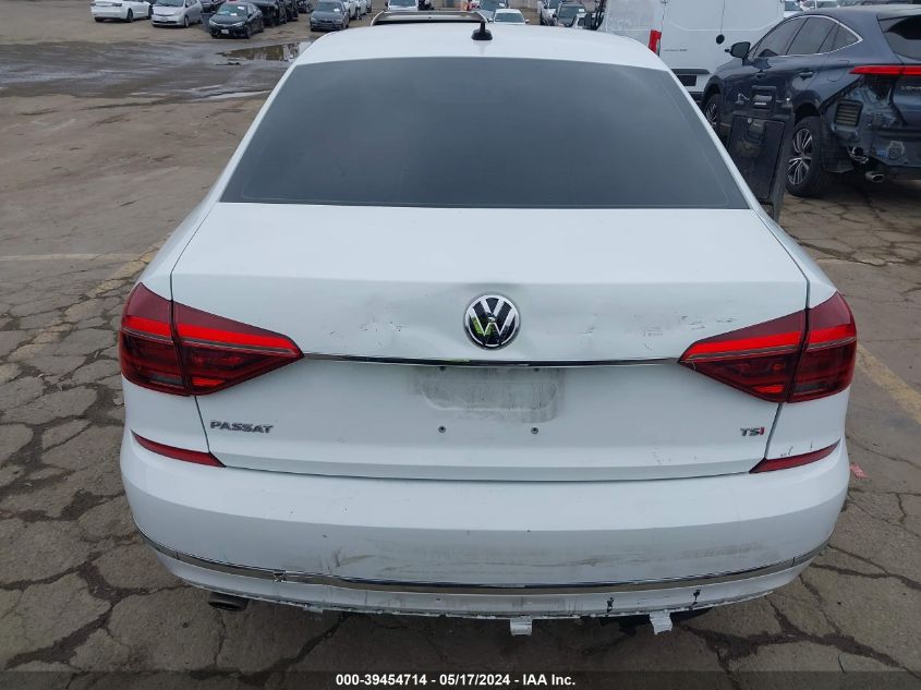 2017 Volkswagen Passat 1.8T R-Line VIN: 1VWDT7A3XHC030186 Lot: 39454714