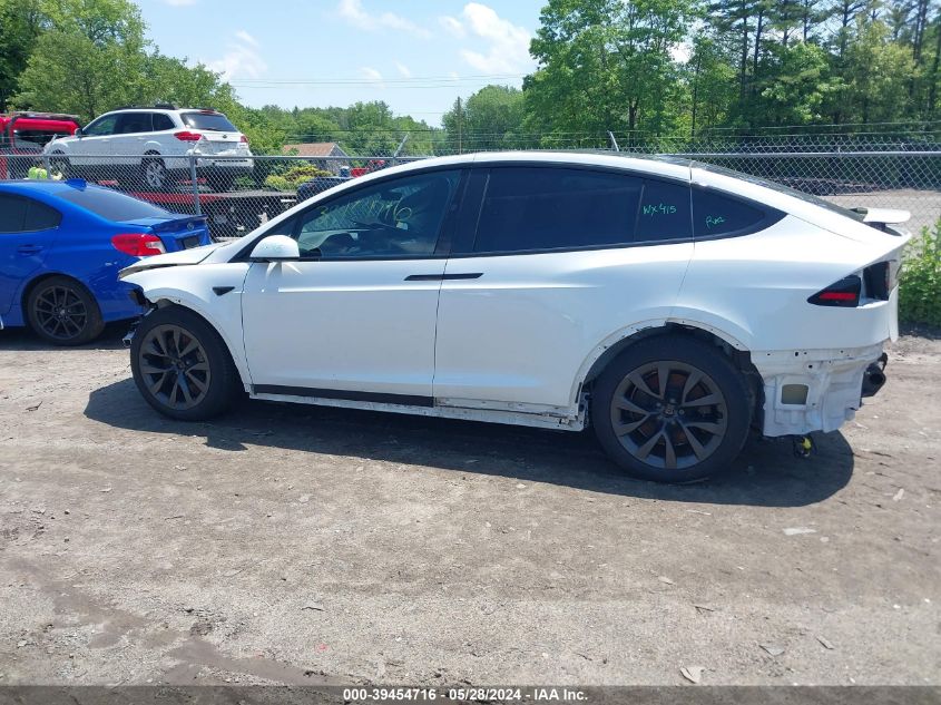 2023 Tesla Model X Dual Motor All-Wheel Drive/Standard Range VIN: 7SAXCAE58PF384415 Lot: 39454716