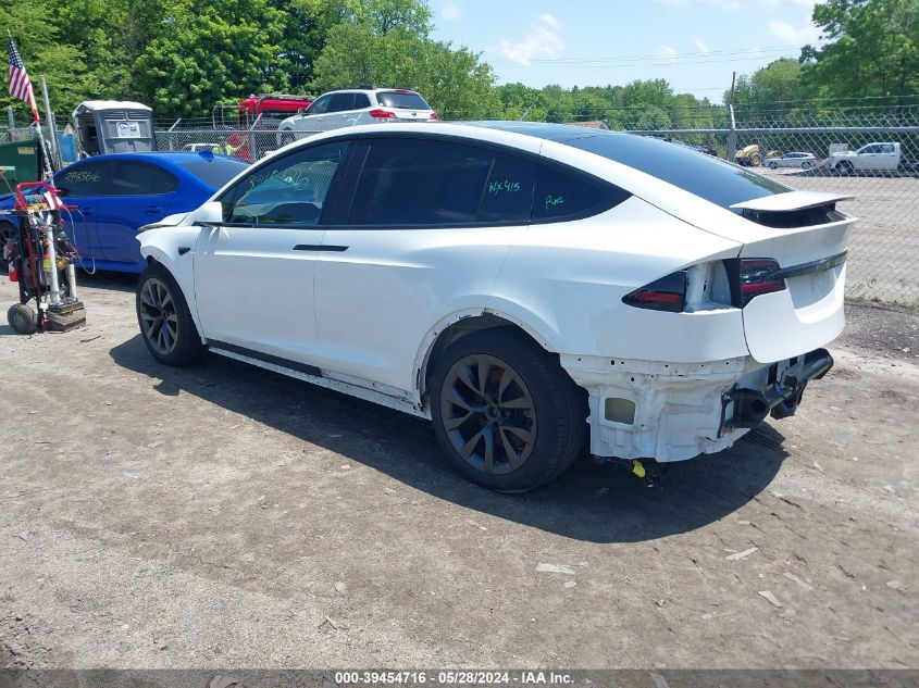 2023 Tesla Model X Dual Motor All-Wheel Drive/Standard Range VIN: 7SAXCAE58PF384415 Lot: 39454716