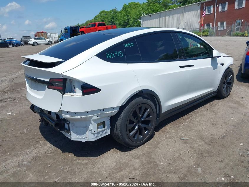 2023 Tesla Model X Dual Motor All-Wheel Drive/Standard Range VIN: 7SAXCAE58PF384415 Lot: 39454716