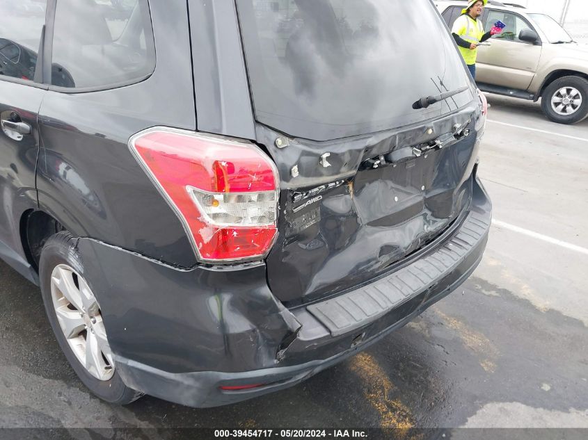 2016 Subaru Forester 2.5I Premium VIN: JF2SJAFC0GH564869 Lot: 39454717