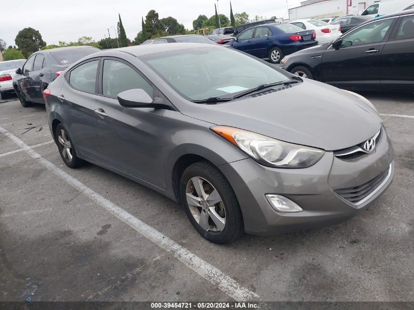 2013 Hyundai Elantra Gls VIN: 5NPDH4AE5DH439067 Lot: 39454721