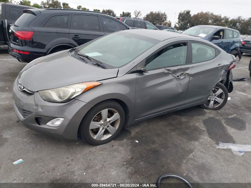 2013 Hyundai Elantra Gls VIN: 5NPDH4AE5DH439067 Lot: 39454721