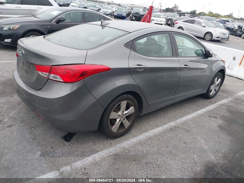 2013 Hyundai Elantra Gls VIN: 5NPDH4AE5DH439067 Lot: 39454721