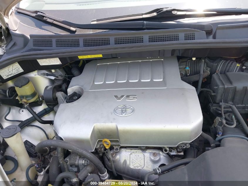 2010 Toyota Sienna Limited VIN: 5TDYK4CC1AS290919 Lot: 39454729