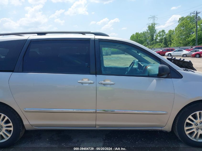 2010 Toyota Sienna Limited VIN: 5TDYK4CC1AS290919 Lot: 39454729