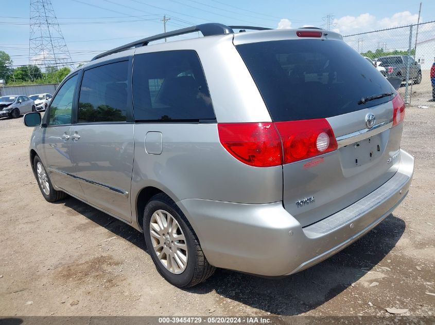 2010 Toyota Sienna Limited VIN: 5TDYK4CC1AS290919 Lot: 39454729