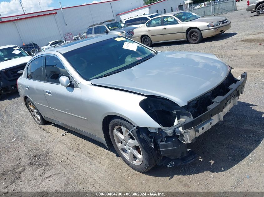 2004 Infiniti G35 VIN: JNKCV51E34M106820 Lot: 39454730