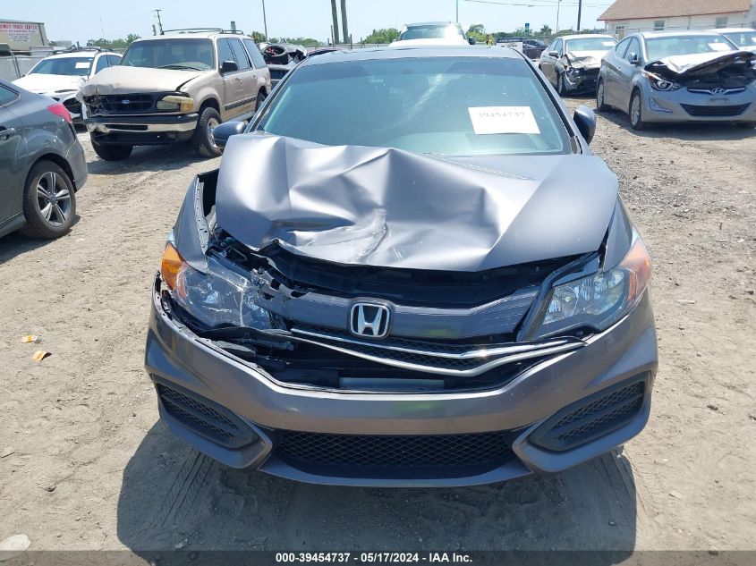 2014 Honda Civic Ex VIN: 2HGFG3B80EH501355 Lot: 39454737