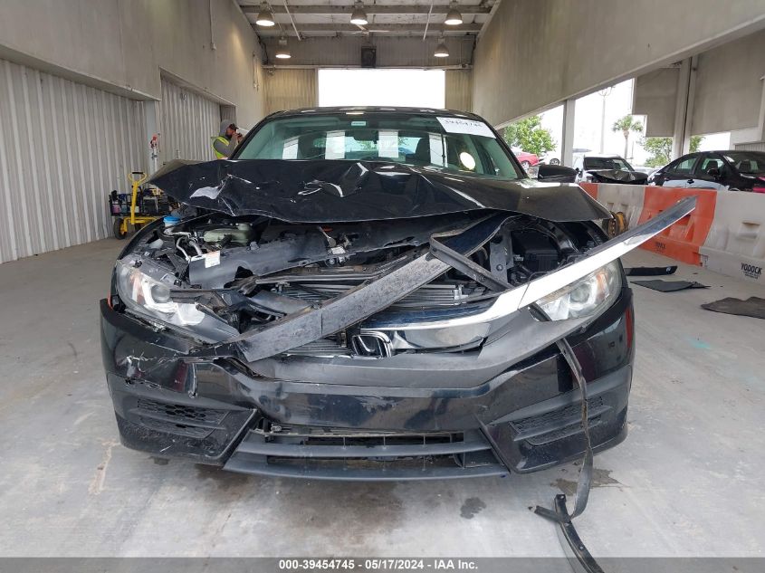 2018 Honda Civic Lx VIN: 19XFC2F52JE032618 Lot: 39454745