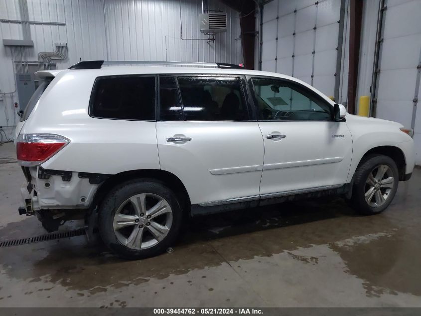 2013 Toyota Highlander Limited V6 VIN: 5TDDK3EH7DS181757 Lot: 39454762