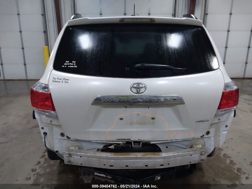 2013 Toyota Highlander Limited V6 VIN: 5TDDK3EH7DS181757 Lot: 39454762