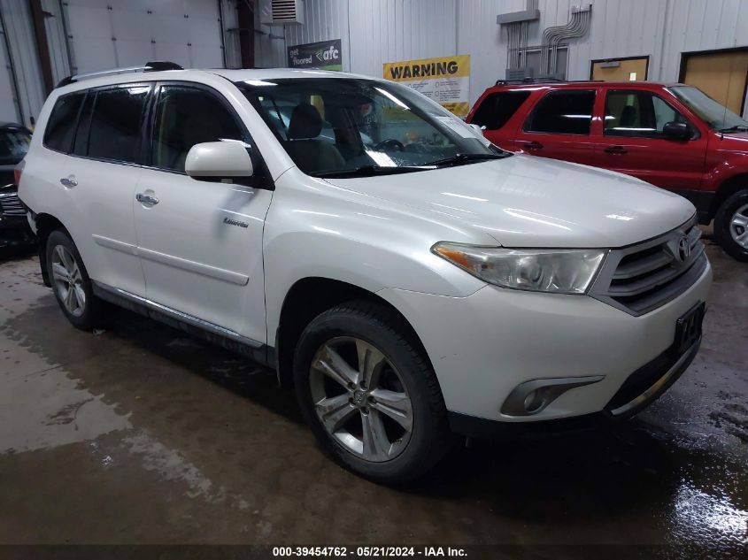 2013 Toyota Highlander Limited V6 VIN: 5TDDK3EH7DS181757 Lot: 39454762