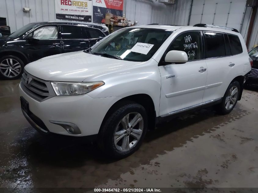 2013 Toyota Highlander Limited V6 VIN: 5TDDK3EH7DS181757 Lot: 39454762