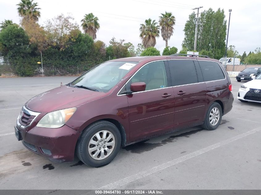 2009 Honda Odyssey Ex-L VIN: 5FNRL38689B021654 Lot: 39454780