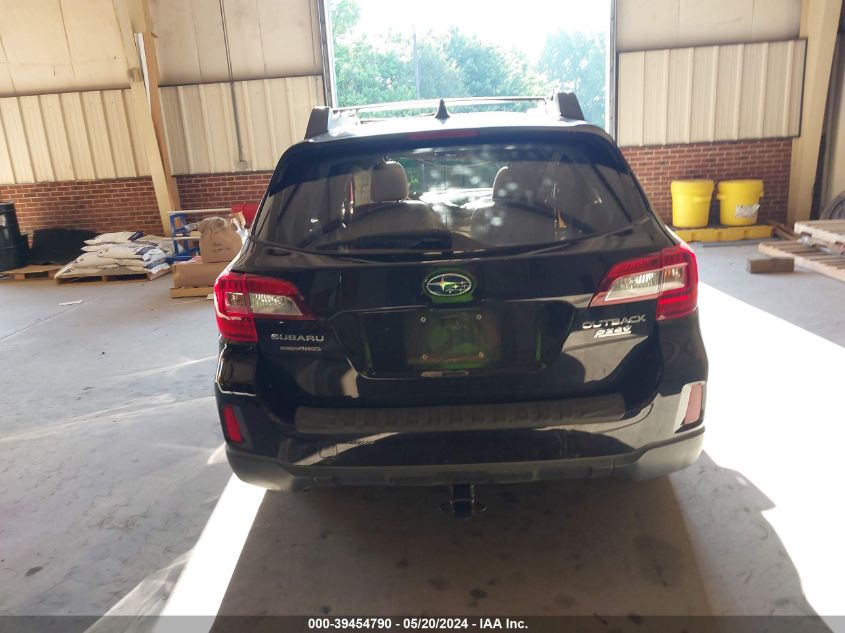 2017 Subaru Outback 2.5I Limited VIN: 4S4BSAKC6H3337889 Lot: 39454790