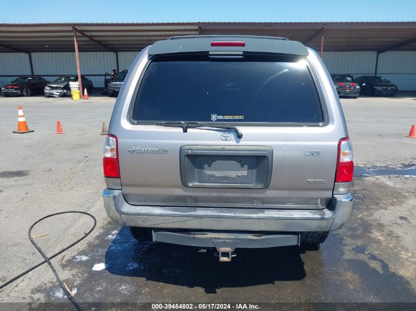 2001 Toyota 4Runner Sr5 V6 VIN: JT3GN86R410196552 Lot: 39454802