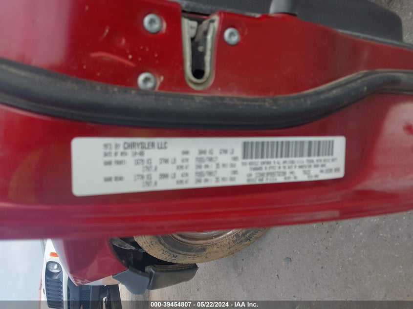 2009 Dodge Ram 1500 St VIN: 1D3HB18P89S732390 Lot: 39454807