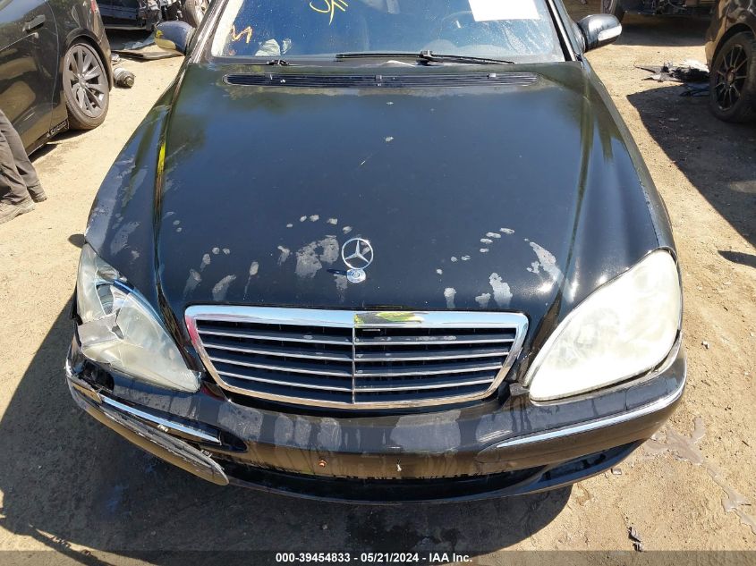 2003 Mercedes-Benz S 500 VIN: WDBNG84J43A370111 Lot: 39454833